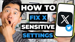 How To Fix X Twitter Sensitive Content Settings If Not Working [upl. by Ahsinoj227]