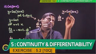 12 Maths NCERT 5th Ch  Continuity amp Differentiability Ex 52  Malayalam  English [upl. by Otirecul]