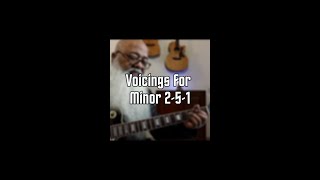 Minor 251 chord voicings guitarbaba minorchords [upl. by Adiaj]