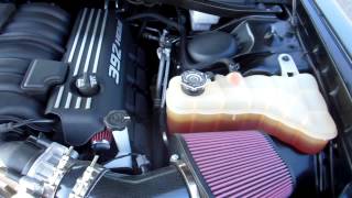 392 SRT CHALLENGER Must See Aftermarket COLD AIR INTAKE Oil Catch Can [upl. by Seftton]