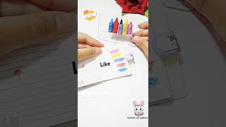 Diy crayon Color Pen Easy DIY Tutorialquot❤️ shortsMiniPen [upl. by Queridas]