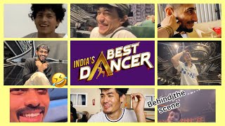 India best dancer season 4  behind the scene fun amp hardwork  arjun sathe pankaj thapa [upl. by Nolrev973]