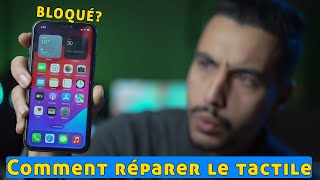 écran tactile iphone bloqué？Comment réparer le tactile iPhone qui ne fonctionne plus？ [upl. by Llenrub]