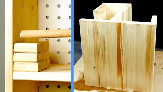 12 unglaublich simple DIY Möbel aus Holz zum Selberbauen [upl. by Phira]