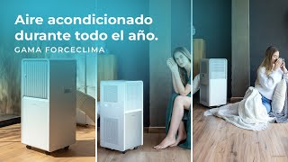 Gama de Aires acondicionados portátiles ForceClima 12850 Style Heating Connected [upl. by Dorita700]