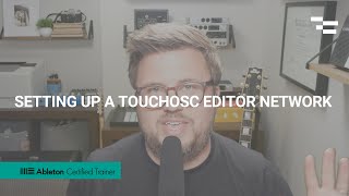 Setting up a TouchOSC Editor Network [upl. by Bonneau]