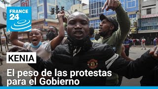 Kenia anuncia un paquete de austeridad tras las violentas protestas por una subida de impuestos [upl. by Doreg]