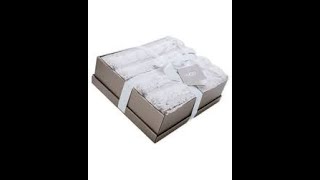 UGG Throw Blanket faux fur with Gift box White Gray Reversible 50x70 From Bed Bath and Beyond [upl. by Carthy]