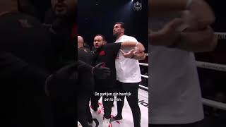 Jamal Ben Saddik angry at Rico Verhoeven after fight with Nabil Khachab [upl. by Snowber]