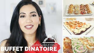 Recettes dapéritifs amp Buffet dînatoire Facile et rapide [upl. by Sherburne]