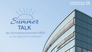 SummerTalk der AKNW [upl. by Aissatsana284]