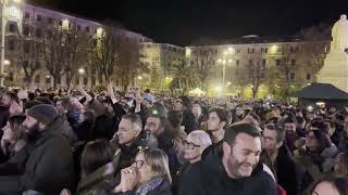 Capodanno 2024 in piazza ad Ancona [upl. by Aihsekat]