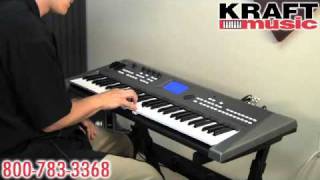 Kraft Music  Yamaha MM6 and MM8 Demo with Tony Escueta [upl. by Frendel]