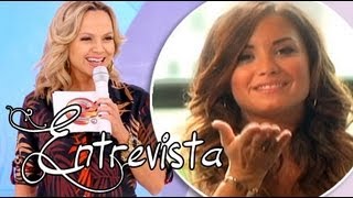 Entrevista Demi Lovato no Programa da Eliana 231011 Completo [upl. by Anelah]