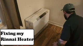 Repairing my Rinnai Propane Heater Model 556 WT rinnai556wt oldguysmatter oldguynetwork [upl. by Alonso477]