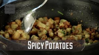 Batata Harra  Middle Eastern quotSpicy Potatoesquot  Dalias Kitchen  Vegan Vegetarian [upl. by Jabez]