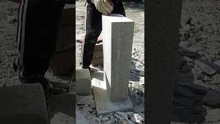 paving stone maual splitting process goodtools short [upl. by Haiasi]