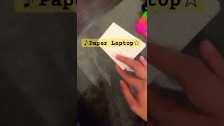 Paper Laptopyes I can use a Japanese keyboard lol art ily papercraft furry ilostmypencil [upl. by Aeduj]