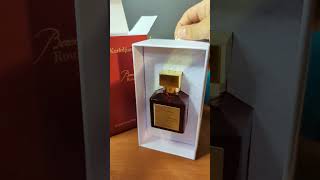 UNBOXING BACCARAT ROUGE 540 EXTRAIT [upl. by Dorkas]