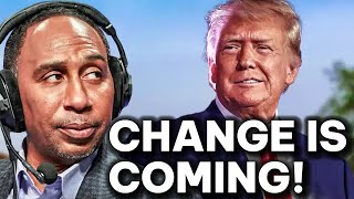 Have The Media Lies Pushed Stephen A Smith To Vote For Donald Trump [upl. by Ennovyhs998]