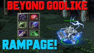 DOTA ZEUS RAMPAGE BEYOND GODLIKE [upl. by Argus195]