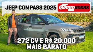 Jeep Compass 2025 com 20 TURBO da Rampage ANDA MUITO e está MAIS BARATO [upl. by Iah12]