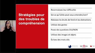 Série sur l’aphasie communication Introduction – Communiquer avec une personne atteinte d’aphasie [upl. by Odelia]