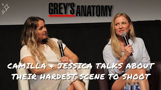 Camilla Luddington talks about Alex Karev leaving and Jessica Capshaw talks about her departure [upl. by Leesa]