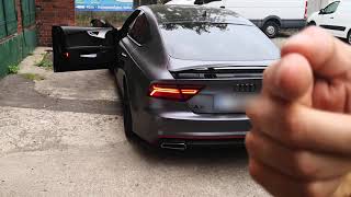 Audi A7 4G 30 TDI mit Kufatec Active Sound V8 System [upl. by Rimaa]