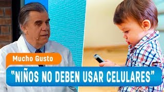 Doctor advierte sobre tumores quotLos niños no deben usar celularquot  Mucho Gusto 2018 [upl. by Ednalrym]