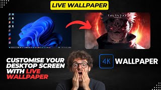 How to Add a Live Wallpaper in Windows 11 🔥  Animated Wallpaper for Windows 11 [upl. by Herman707]