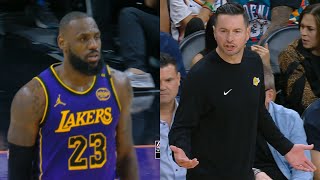 JJ Redick yells at Dalton Knecht and Lakers to quotshoot the fking ballquot 😳 [upl. by Ayerhs]