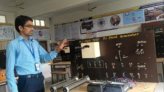 Magnetization Characteristics of DC Shunt Generator  Electrical Machines Lab  1 [upl. by Gerbold]