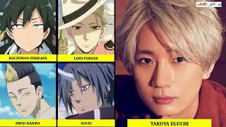 Spy x Family Voice Actors  Japanese Voice Actors  Main Character  spyxfamily [upl. by Llennehc444]