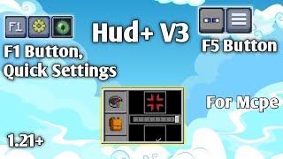 HUD V3 Release  MCPE  12130 [upl. by Ramedlaw]