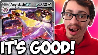 Aegislash ex Is An Underrated Attacker Gets Stronger As Youre WINNING PTCGL [upl. by Siduhey]