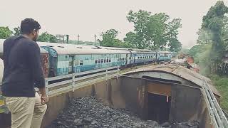 Garratt Locomotive  Steam Engine Test Run At South Eastern Railway Work Shop Kharagpur On 040918 [upl. by Aihsetal]