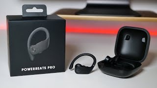 Powerbeats Pro  Unboxing and First Look [upl. by Ahsinrad]