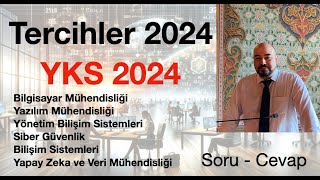 2024 YKS Üniversite Tercihleri Bilişim Bölümleri [upl. by Feliks]