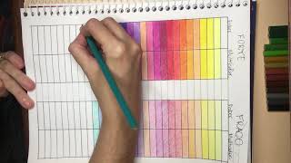 Teste Lápis de Cor  FaberCastell vs Multicolor  Parte 2 [upl. by Anilram]