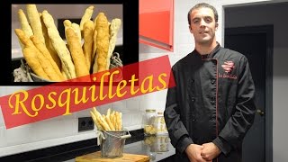 Como hacer Rosquilletas  aperitivo fácil [upl. by Naujed948]