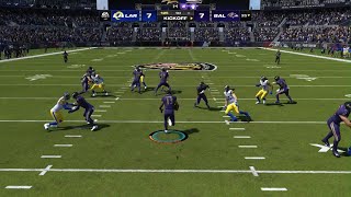 Madden NFL 24 Rams vs Ravens [upl. by Zul]