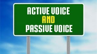 Voice Active Voice and Passive Voice  English Grammar Class 7 [upl. by Selie]