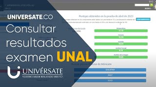 ¿Cómo consultar los resultados del examen de admisión de la Universidad Nacional [upl. by Keith209]