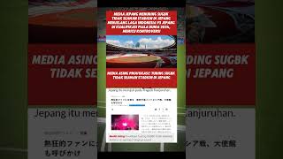 Media asing tuding stadion GBK tidak amanyoutubeshorts [upl. by Jaime]