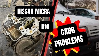 Nissan Micra K10 Carburettor Strip Clean and Diagnosis [upl. by Aliber863]