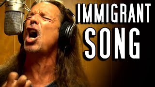 Led Zeppelin  Immigrant Song  cover  Ken Tamplin Vocal Academy [upl. by Assillem]