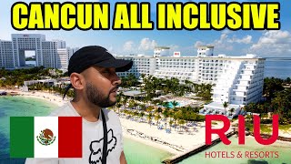 Cancun All Inclusive RIU CARIBE Resort Vlog 🇲🇽 Wet Season [upl. by Belen]