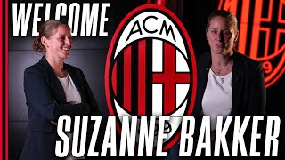 Suzanne Bakker  Meet The New AC Milan Womens Coach  Exclusive Interview [upl. by Pallas]