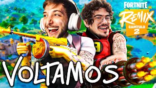 CALANGO JOGANDO FORTNITE COM O ZERO [upl. by Keifer]